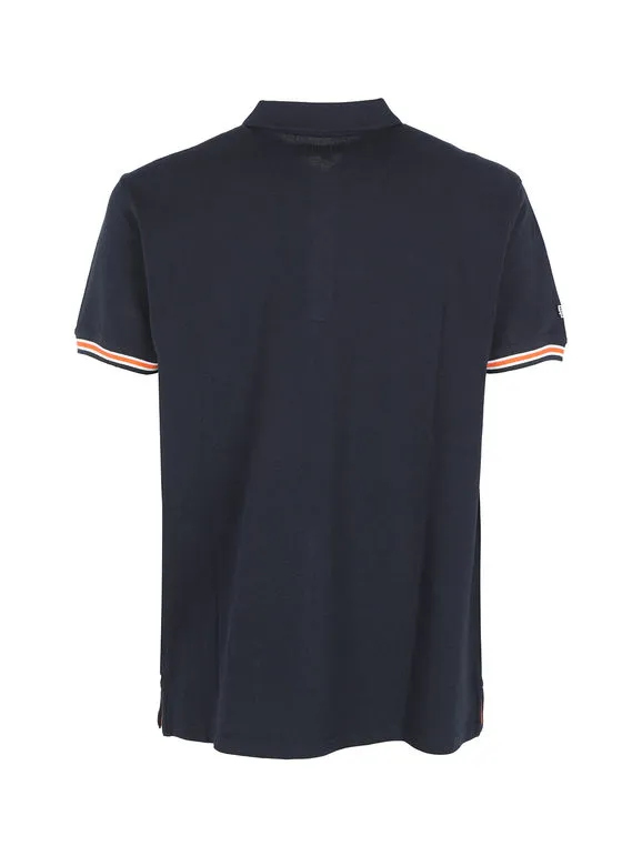 Baci & Abbracci Polo de hombre de algodón de manga corta