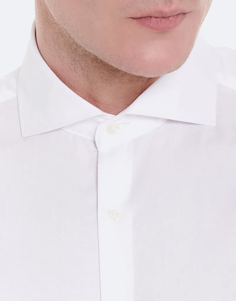 CAMISA VESTIR CHAMBRAY CUELLO ITALIANO
