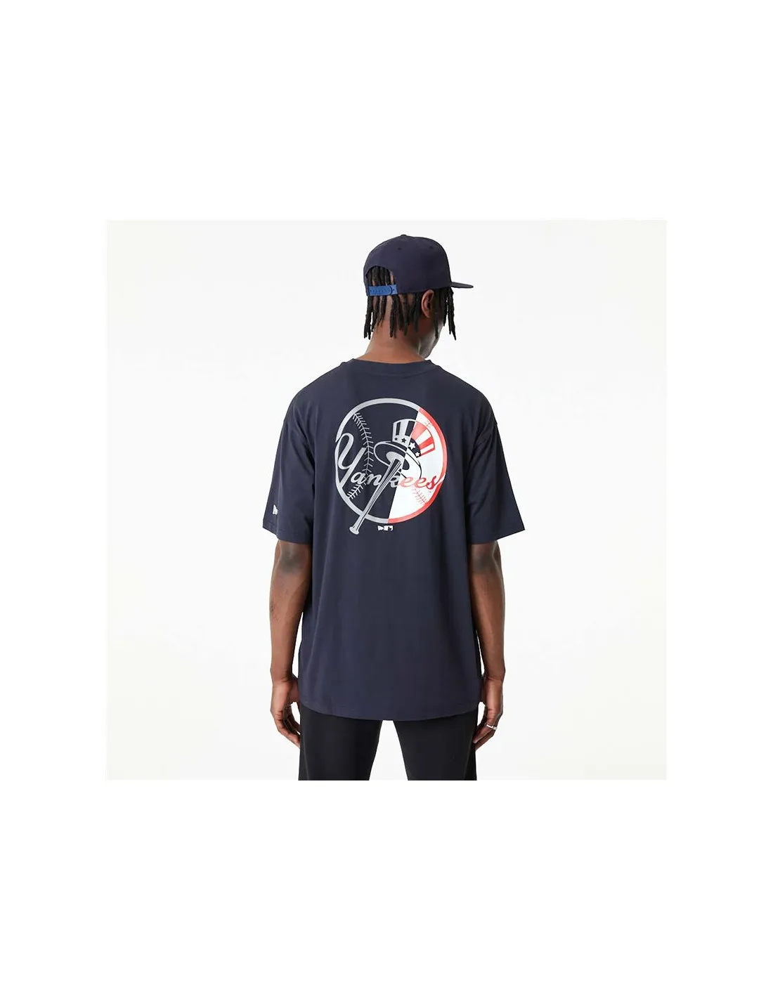 Camiseta New Era MLB Graphic New York Yankees Navy Hombre