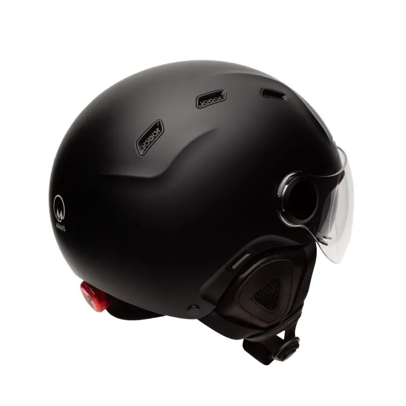 Casco Jet Cadence E-Bike - Mârkö (Negro mate)