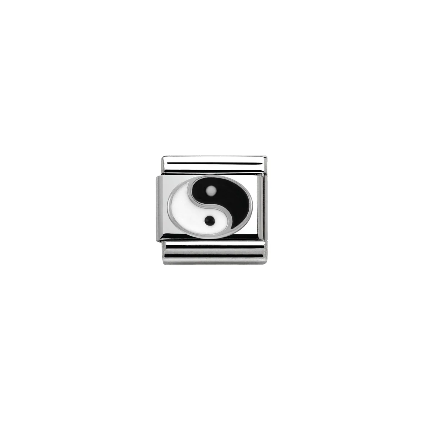 Link Nomination Acero y Plata Yin yang 330202 14