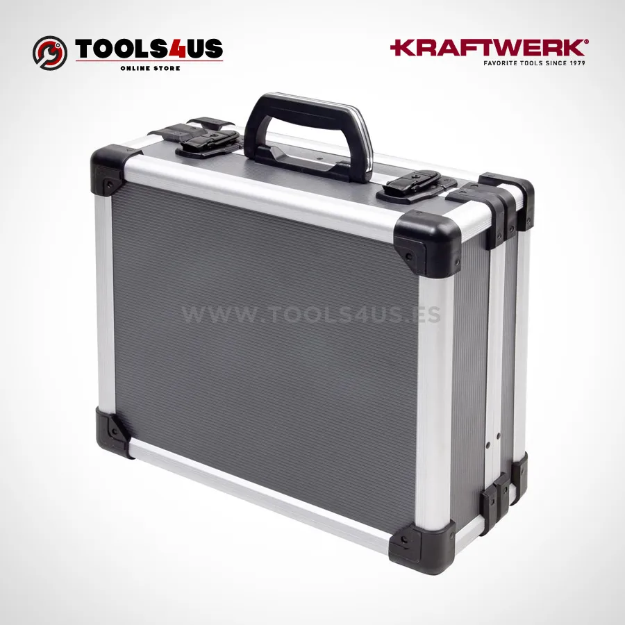 Maleta de Herramientas Pro Basic B143, 1/4″+3/8″ (102 Piezas) Kraftwerk