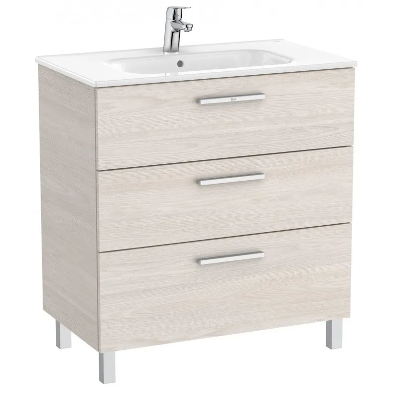 Mueble base 3 cajones + lavabo Unik Family VICTORIA - ROCA
