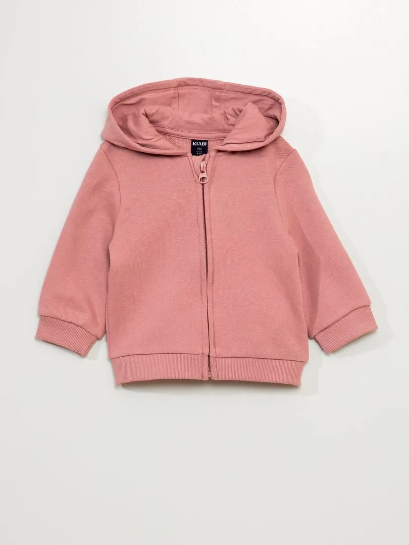 Sudadera de chándal con capucha - ROSA