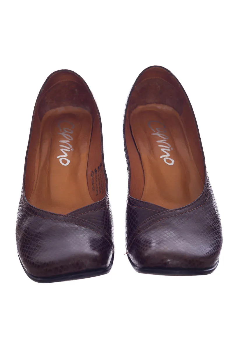 Zapatos color Café - Caprino